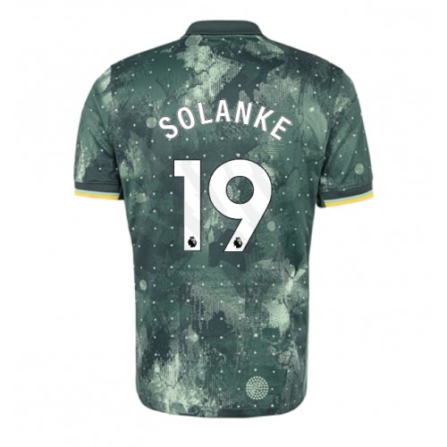 Pánský Fotbalový dres Tottenham Hotspur Dominic Solanke #19 2024-25 Třetí Krátký Rukáv